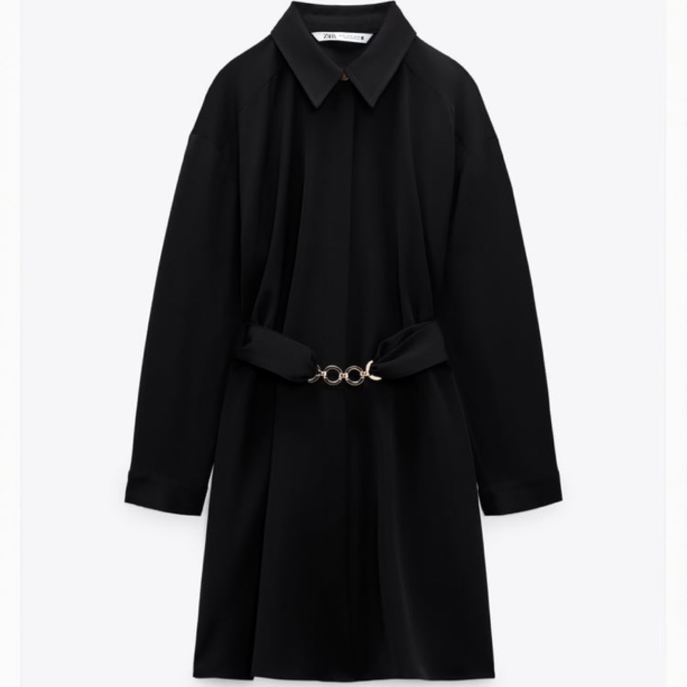 Zara black dress